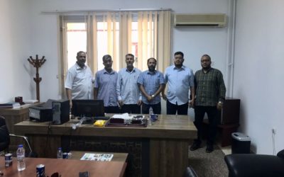 تسليم واستلام لمهام رئاسة تحرير مجلة الآداب والعلوم المرج