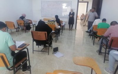 كلية الإعلام المرج تكمل امتحاناتها النهائية