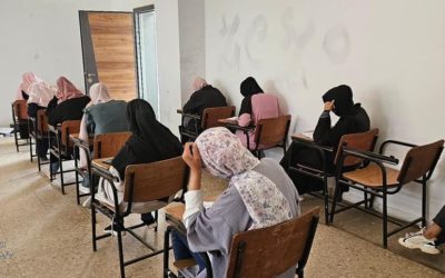 “انطلاق الامتحانات النهائية لطلبة المرحلة التمهيدية في كلية الآداب والعلوم المرج”