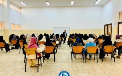 المركز الإعلامي يتابع انتقال كلية التربية المرج إلى المكان البديل بسبب أعمال الصيانة