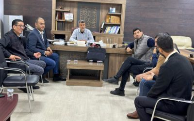 جولة تفقدية  بكلية الآداب والعلوم فرع المرج
