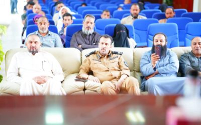 كلية الآداب والعلوم بالمرج تنظم محاضرة توعوية لتوجيه الحجاج وتثقيفهم