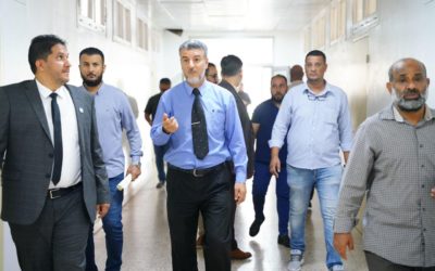 كلية الآداب والعلوم المرج تستقبل فريق الضمان و الجودة بالجامعة