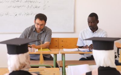 كلية الآداب والعلوم – المرج تناقش مشاريع تخرج طلابها بالقسم الفرنسي