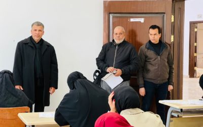 اختتام الامتحانات النهائية بكلية الآداب والعلوم المرج للفصل الدراسي خريف 2025/2026